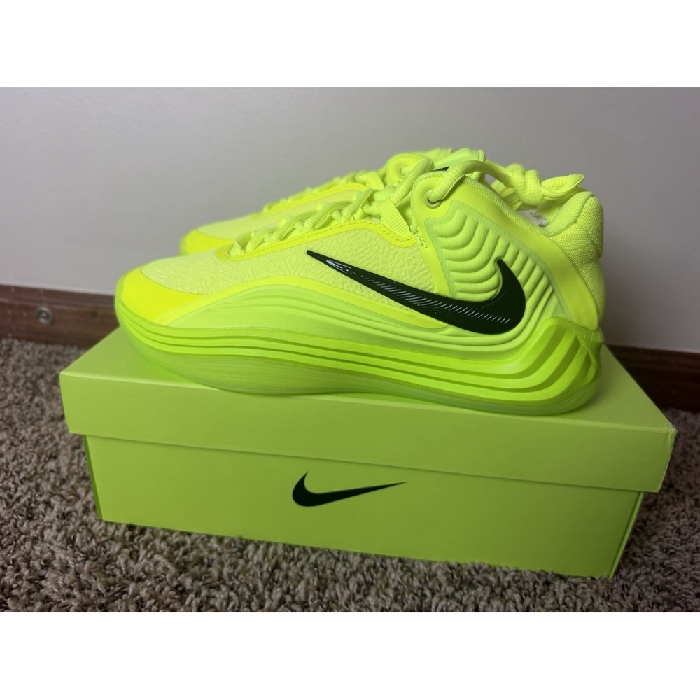 New Nike Giannis Freak 7 Volt Black Shoes HF3450 700 Men's Size 9.5